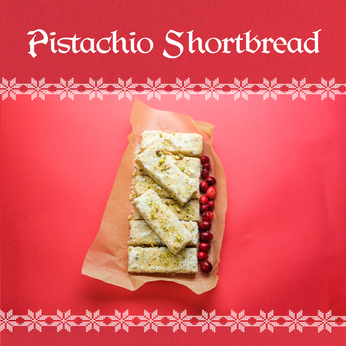 Pistachio Shortbread