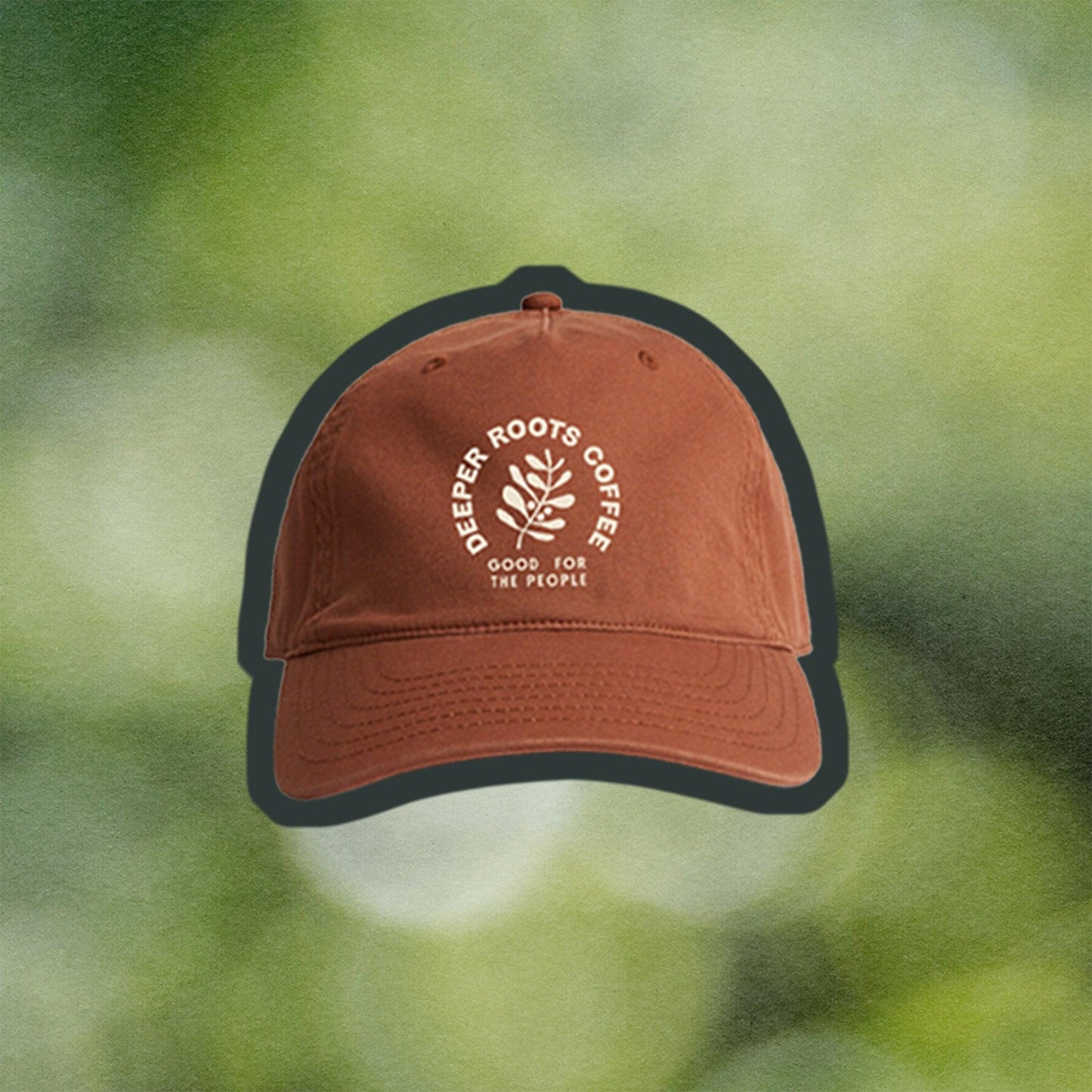 DRC Badge Cap - Deeper Roots Coffee