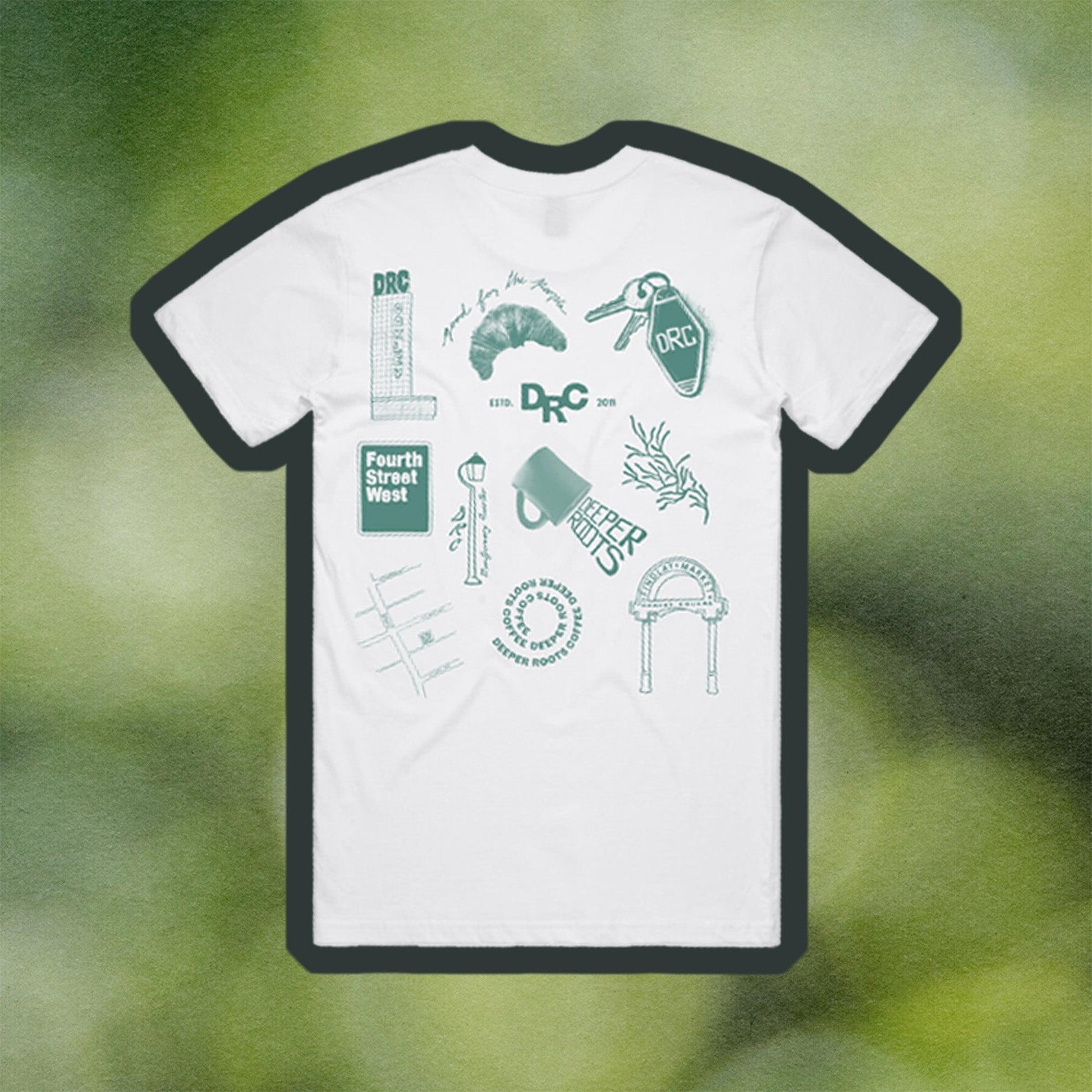 Deeper Roots Staple Recycled Tee - Deeper Roots Coffee